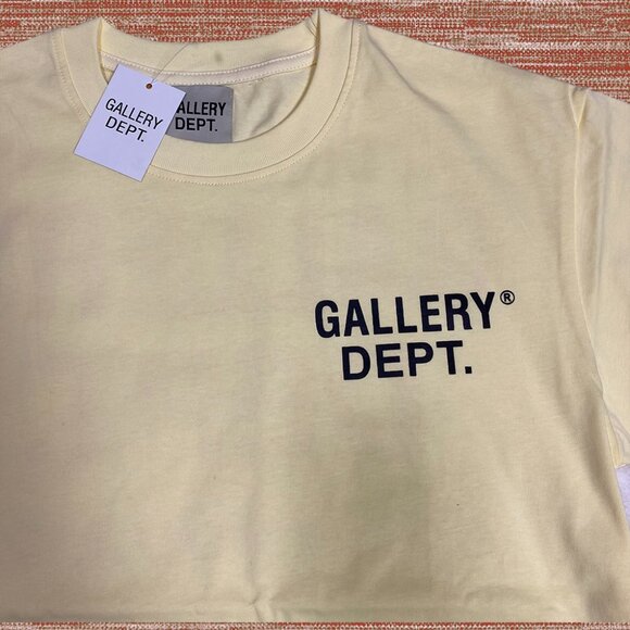 Gallery Dept. Logo-Print Cotton Jersey T-Shirt - Picture 2 of 4